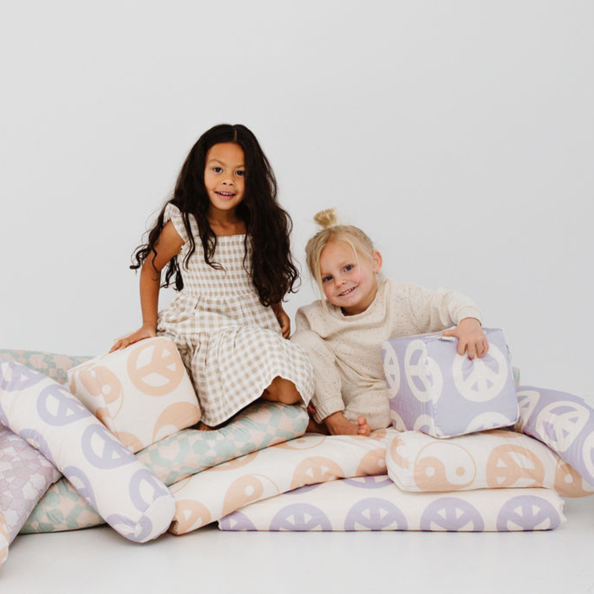 Toki Kids White Yin Yang Support Pillow | Playroom Avenue