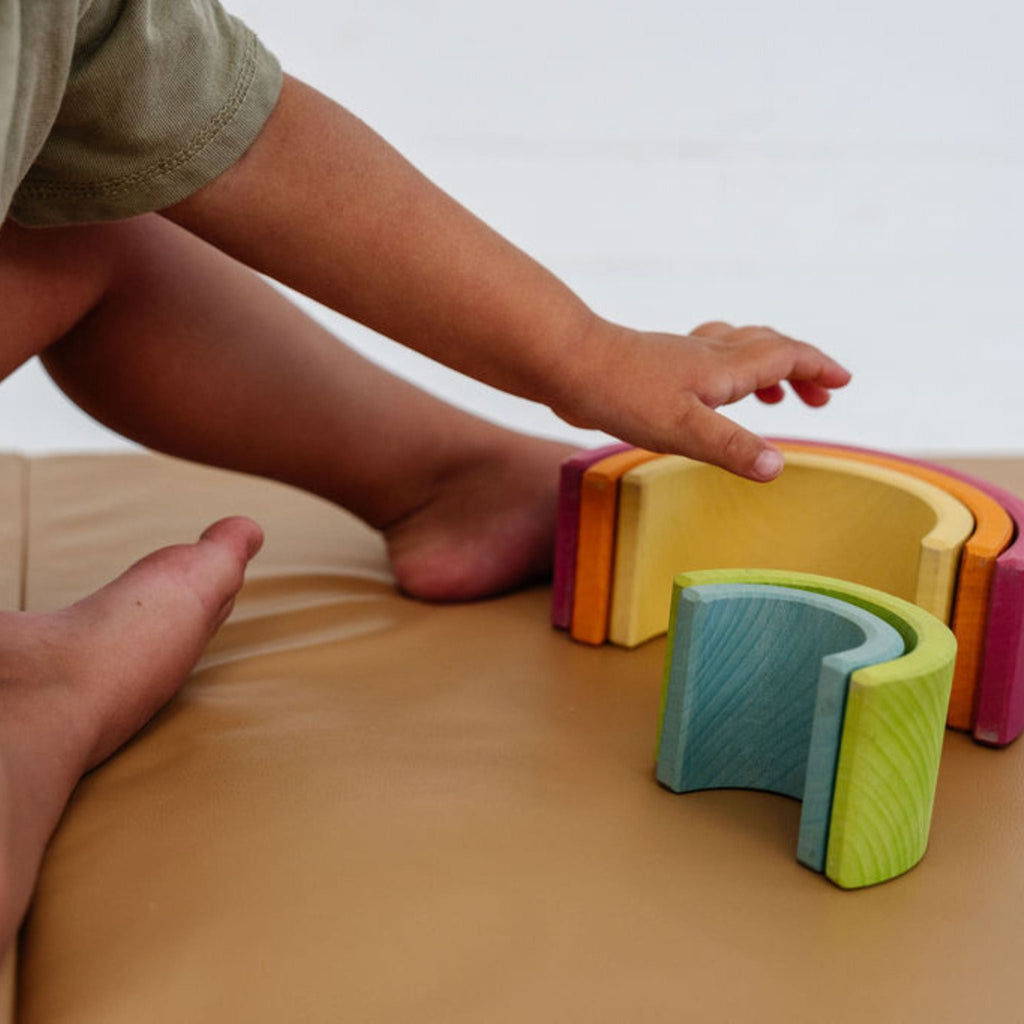 Toki Kids Sand Vegan Leather Mat - Playroom Avenue