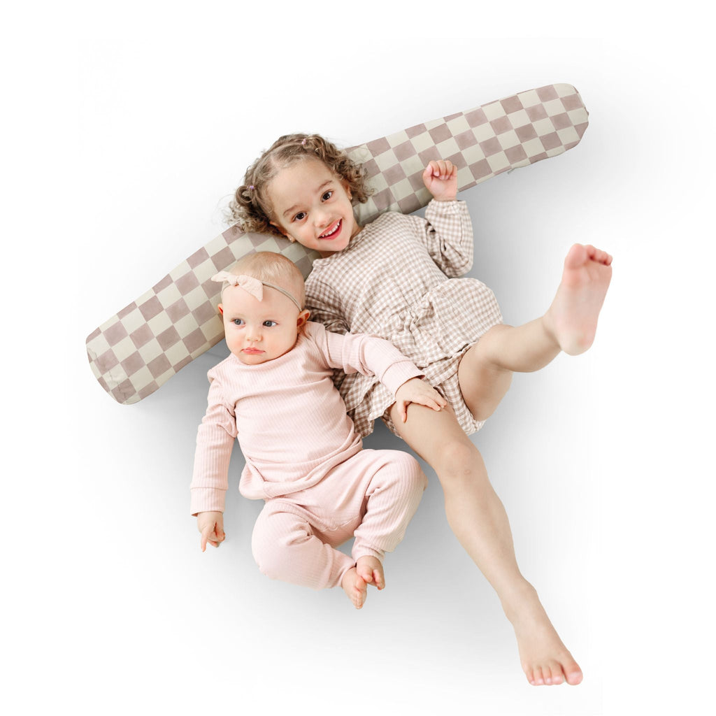 Toki Kids Checker Gumdrop Support Pillow | Playroom Avenue