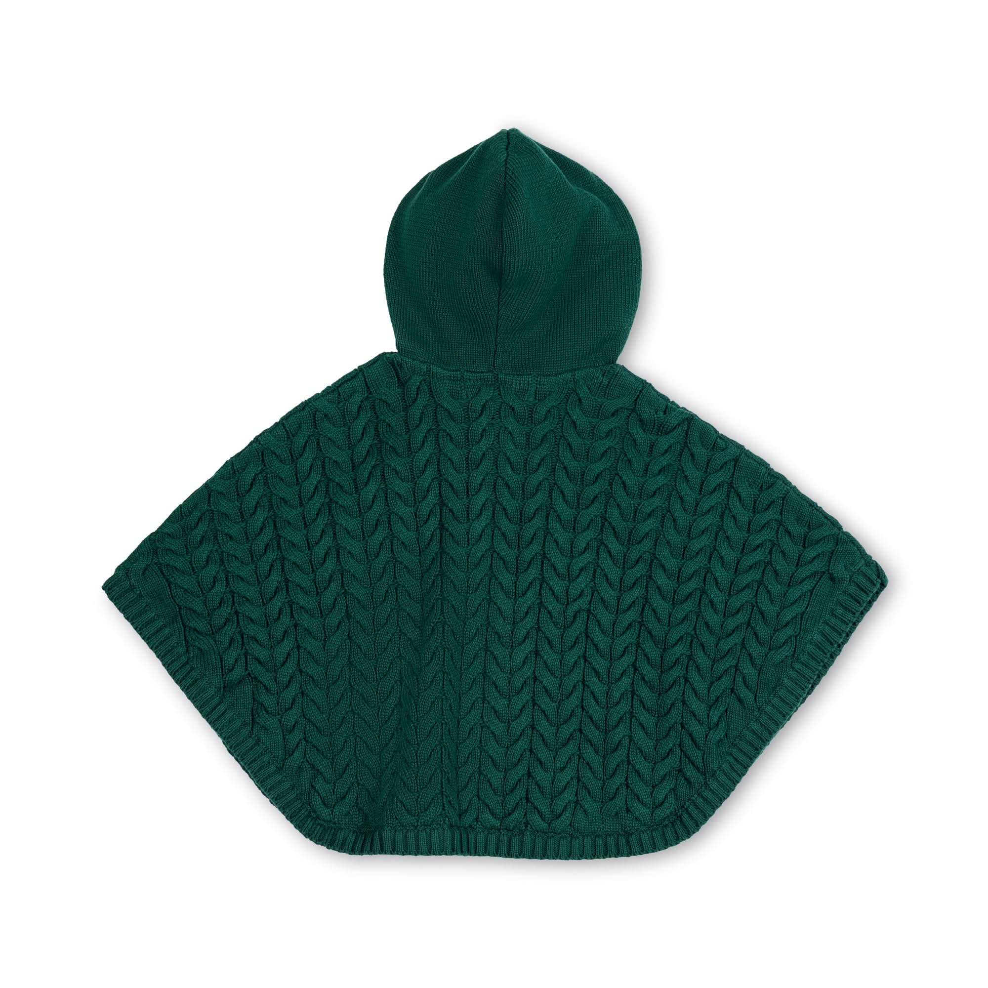 Hope & Henry Sweater Cape with Faux Fur Hood | Playroom Avenue