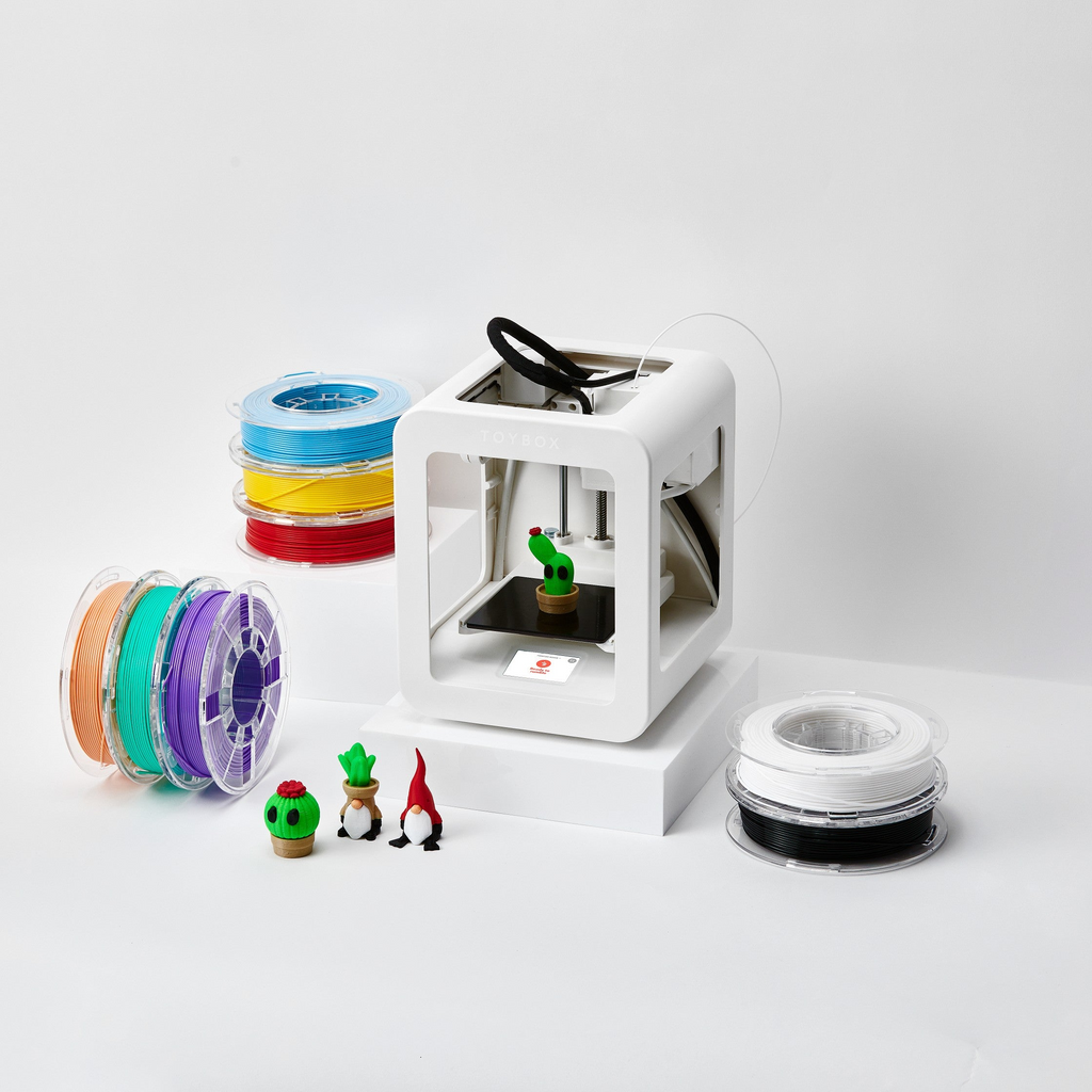 Toybox Alpha Three Starter 3D Printer Bundle | Playroom Avenue