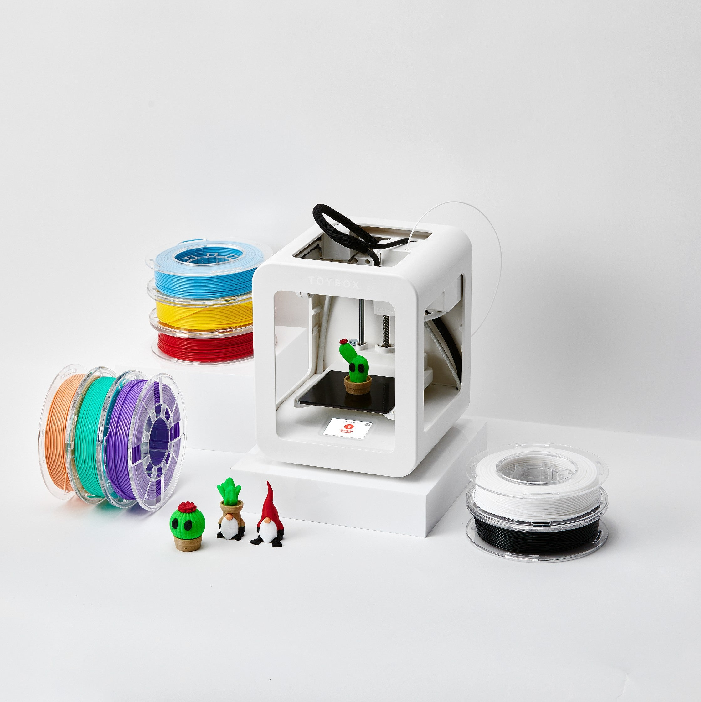 Toybox Alpha Three Starter 3D Printer Bundle