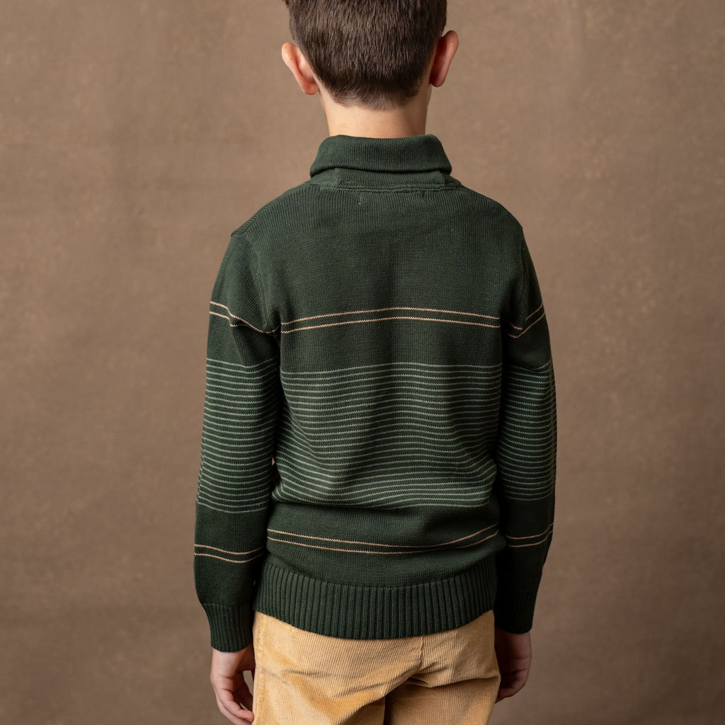 Hope & Henry Hope & Henry Organic Shawl Collar Sweater | Playroom Avenue