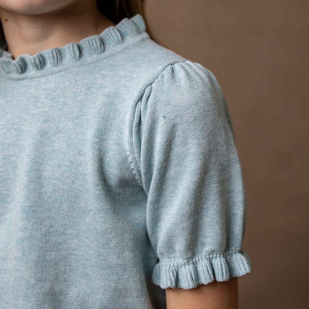 Hope & Henry Organic Puff Sleeve Sweater - Baby | Playroom Avenue