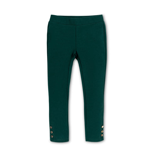 Hope & Henry Button Cuff Ponte Pant | Playroom Avenue