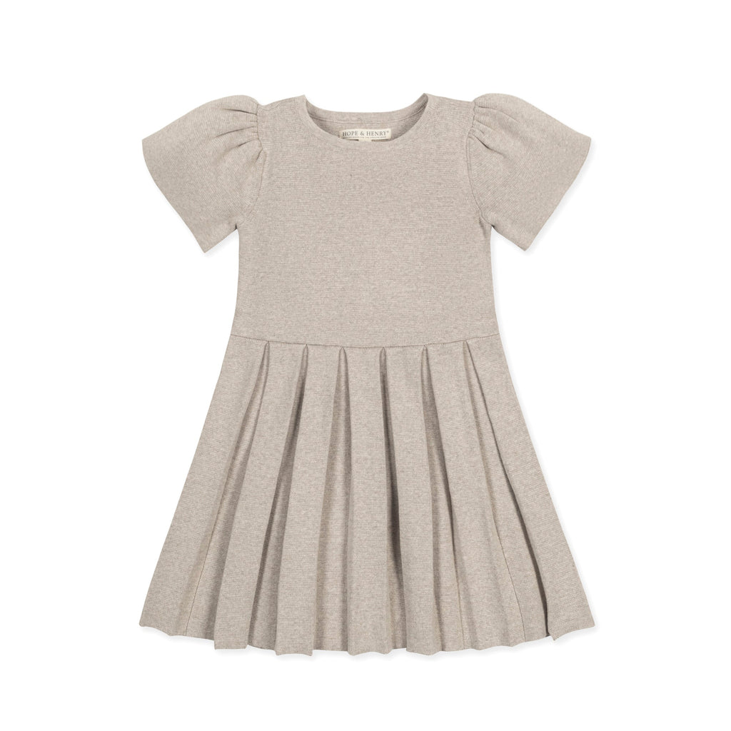 Hope & Henry Organic Pleated Sweater Dress - Baby | Playroom Avenue
