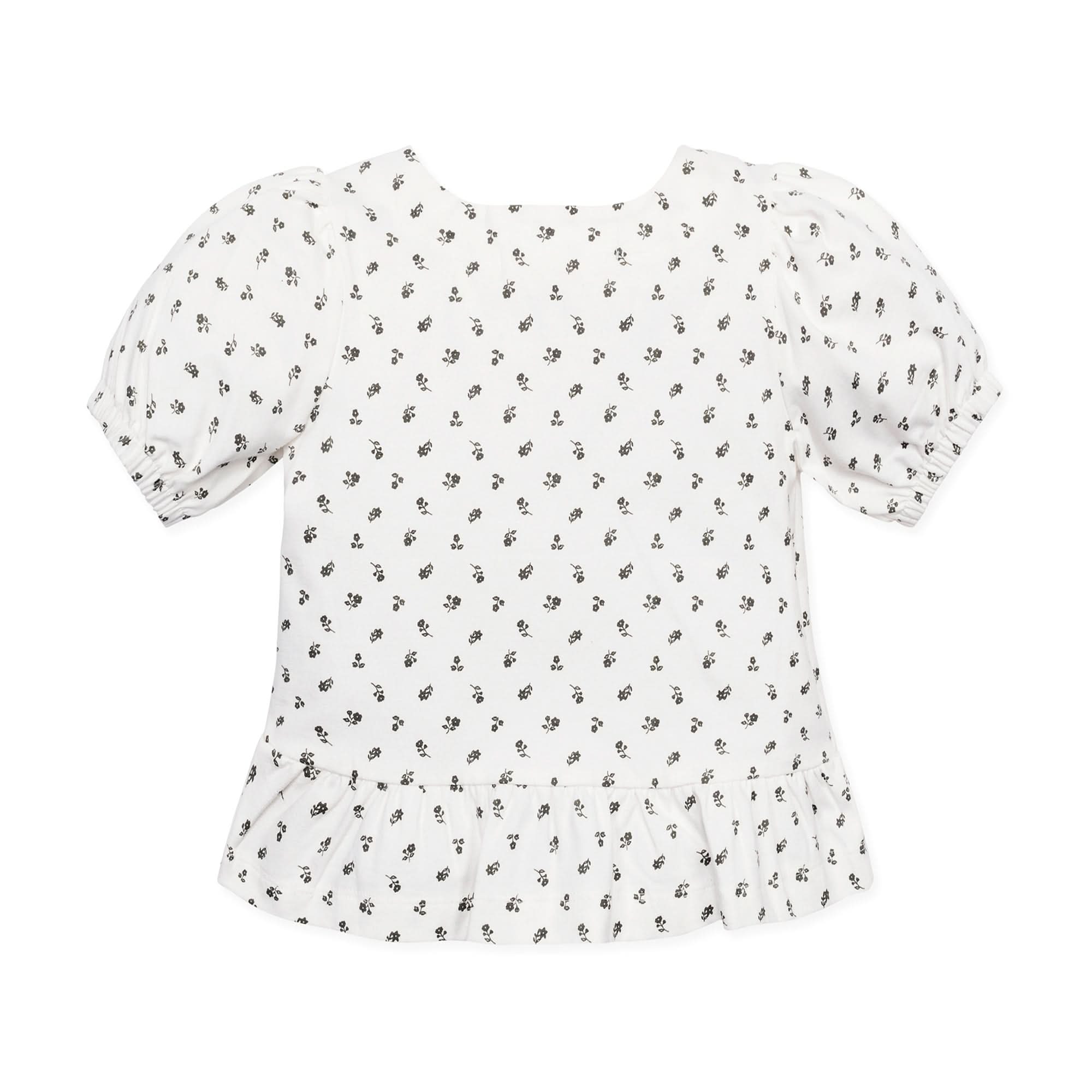 Hope & Henry Organic Knit Peplum Top | Playroom Avenue