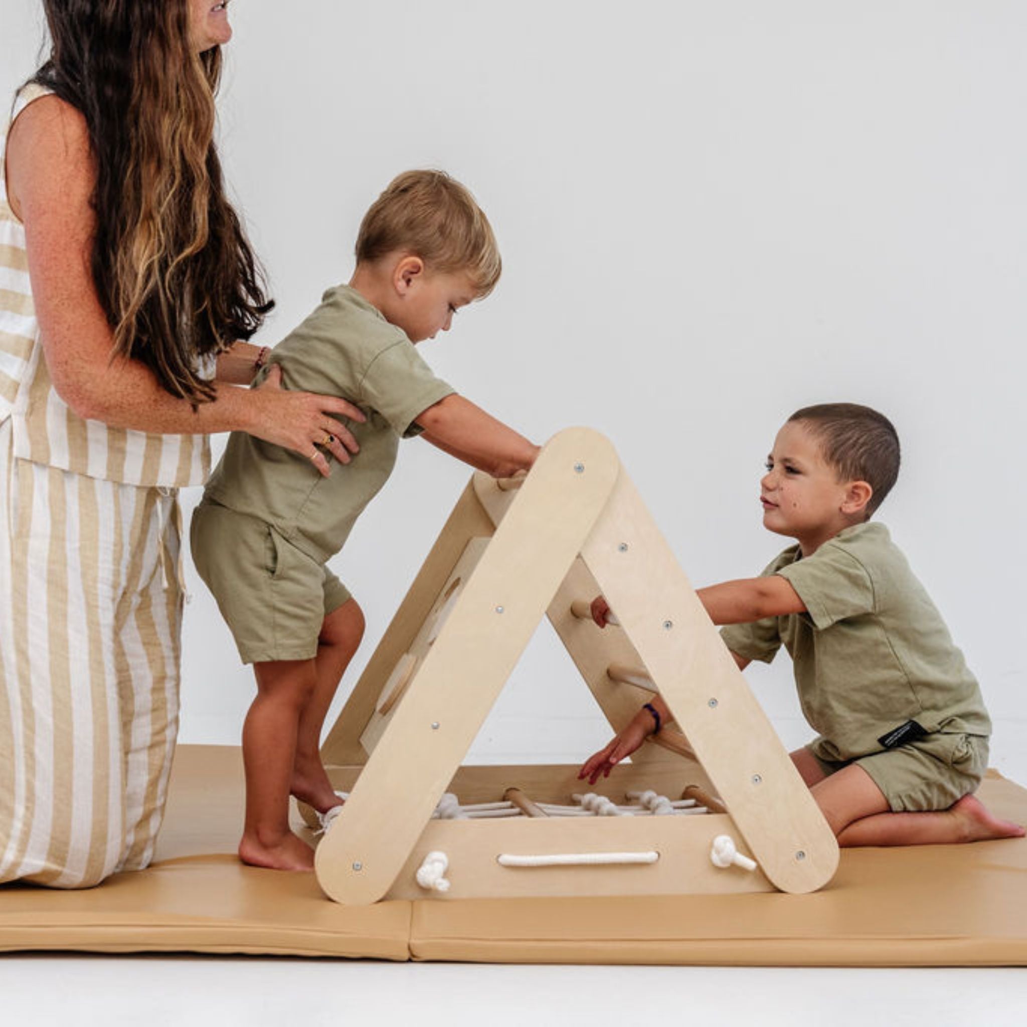 Toki Kids Sand Vegan Leather Mat - Playroom Avenue