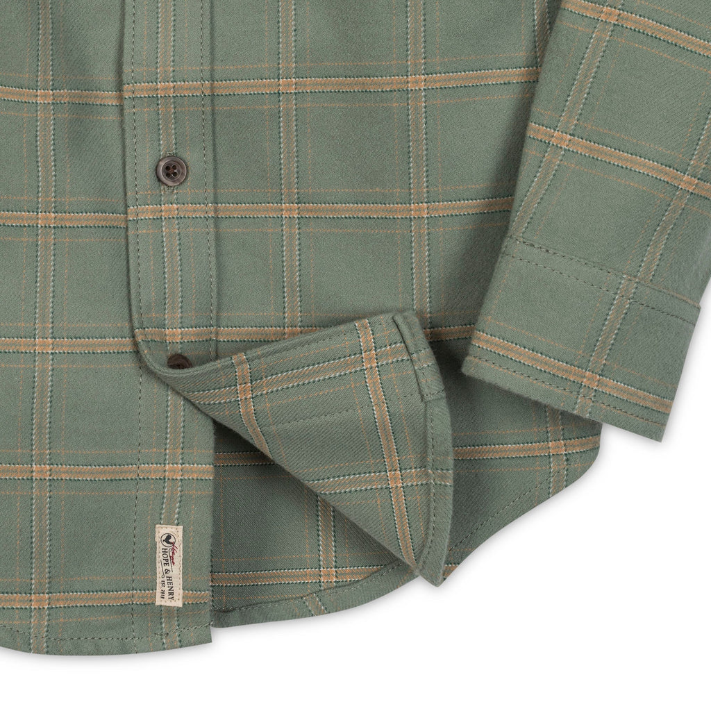 Hope & Henry Organic Flannel Shirt | Playroom Avenue