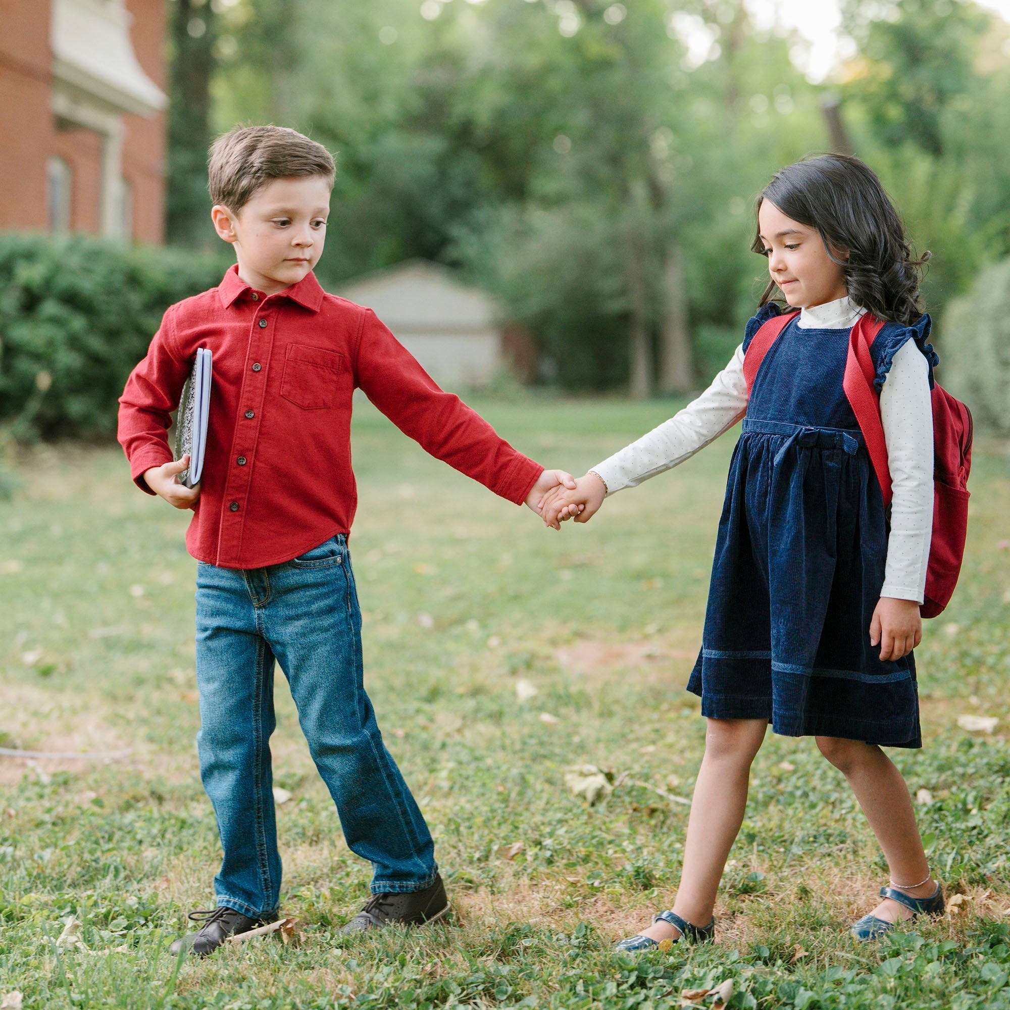 Hope & Henry Organic Flannel Shirt | Playroom Avenue
