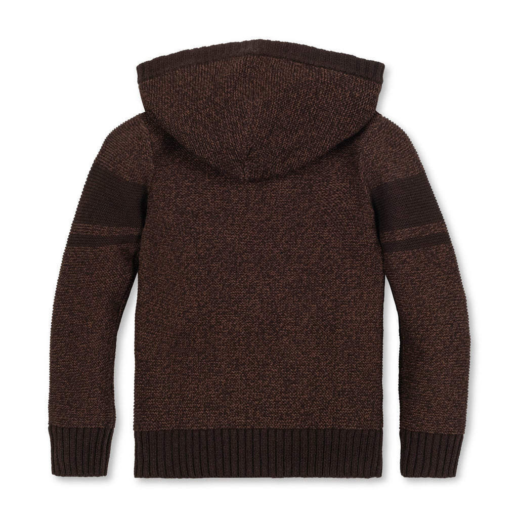 Hope & Henry Organic Hooded Henley Sweater | Playroom Avenue