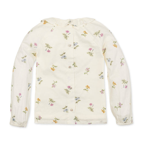 Hope & Henry Organic Ruffle Collar Top | Playroom Avenue