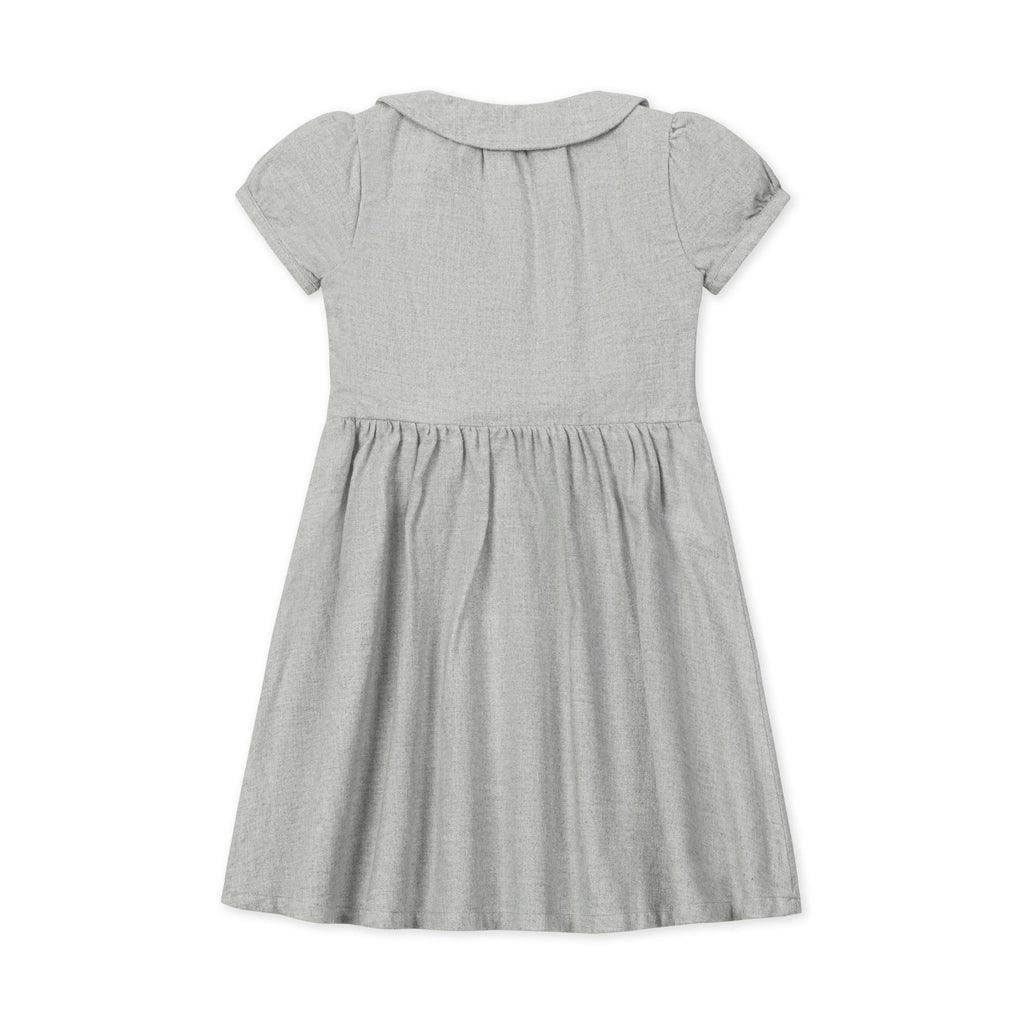 Hope & Henry Organic Double Breasted Flannel Dress | Playroom Avenue