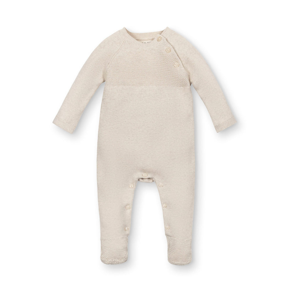 Hope & Henry Organic Footed Sweater Romper | Playroom Avenue