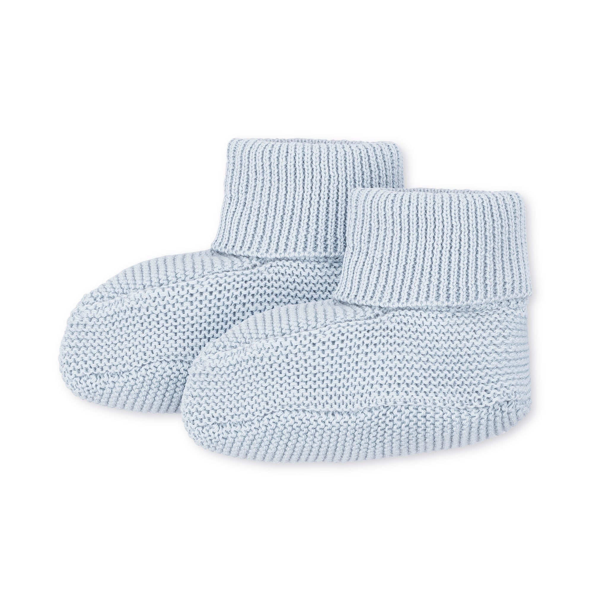 Hope & Henry Organic Sweater Beanie and Bootie Set | Playroom Avenue