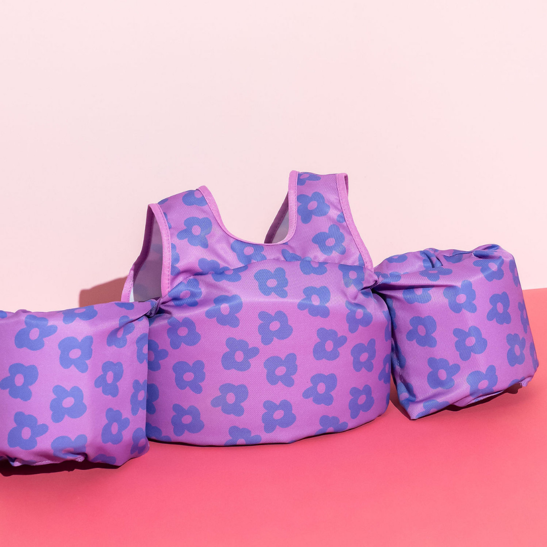 Dripfloats Flower Power (Purple) Kids Float