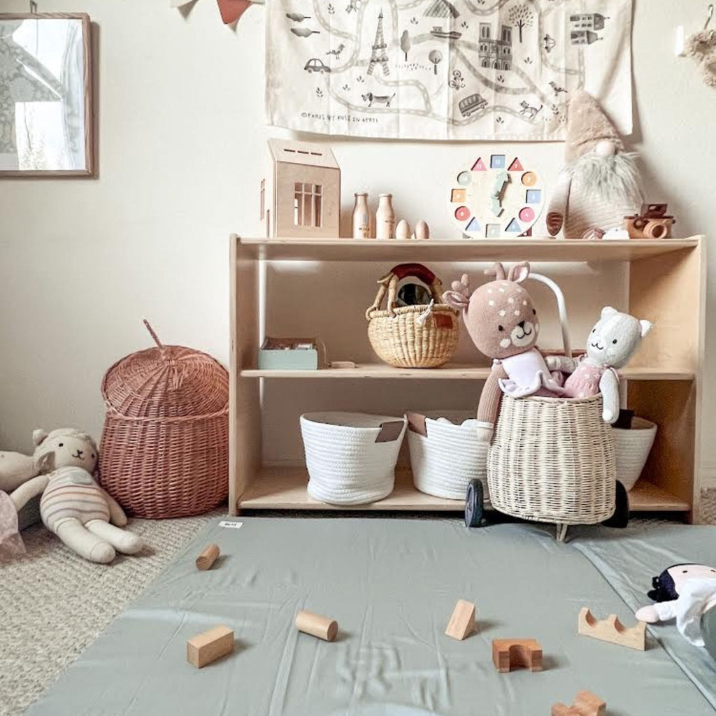 Toki Kids Sage Jersey Mat | Playroom Avenue