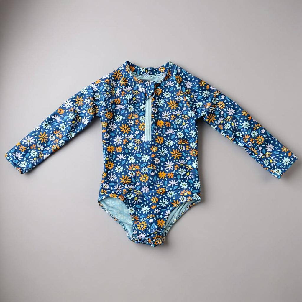Keep the Littles Wild flowers swimsuit | Playroom Avenue