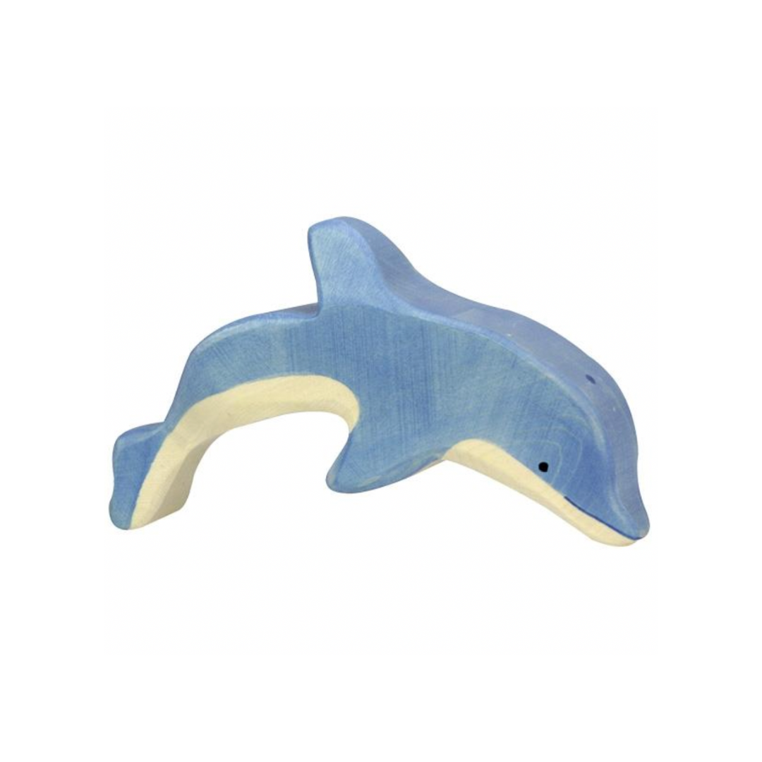 Holztiger Wooden Jumping Dolphin Figure | Playroom Avenue