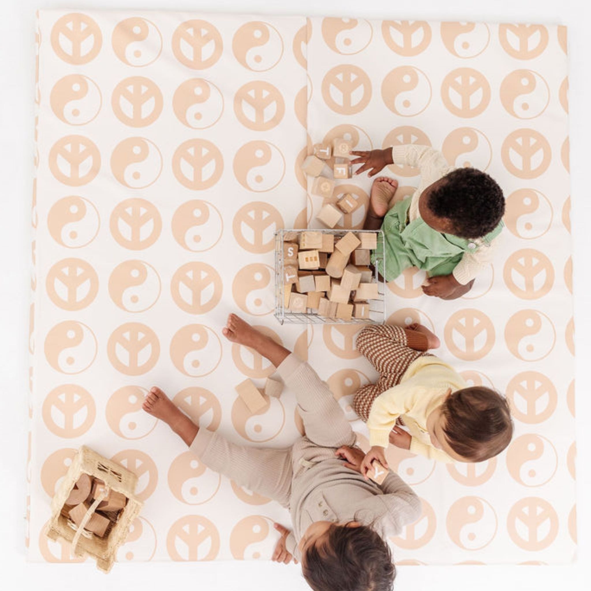 Toki Kids Yin Yang Vegan Leather Mat | Playroom Avenue