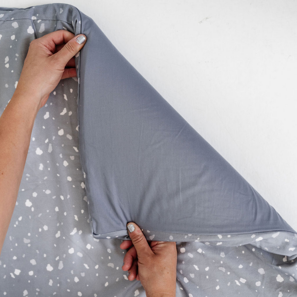 Toki Kids Terrazzo Slate Organic Cotton Mat | Playroom Avenue