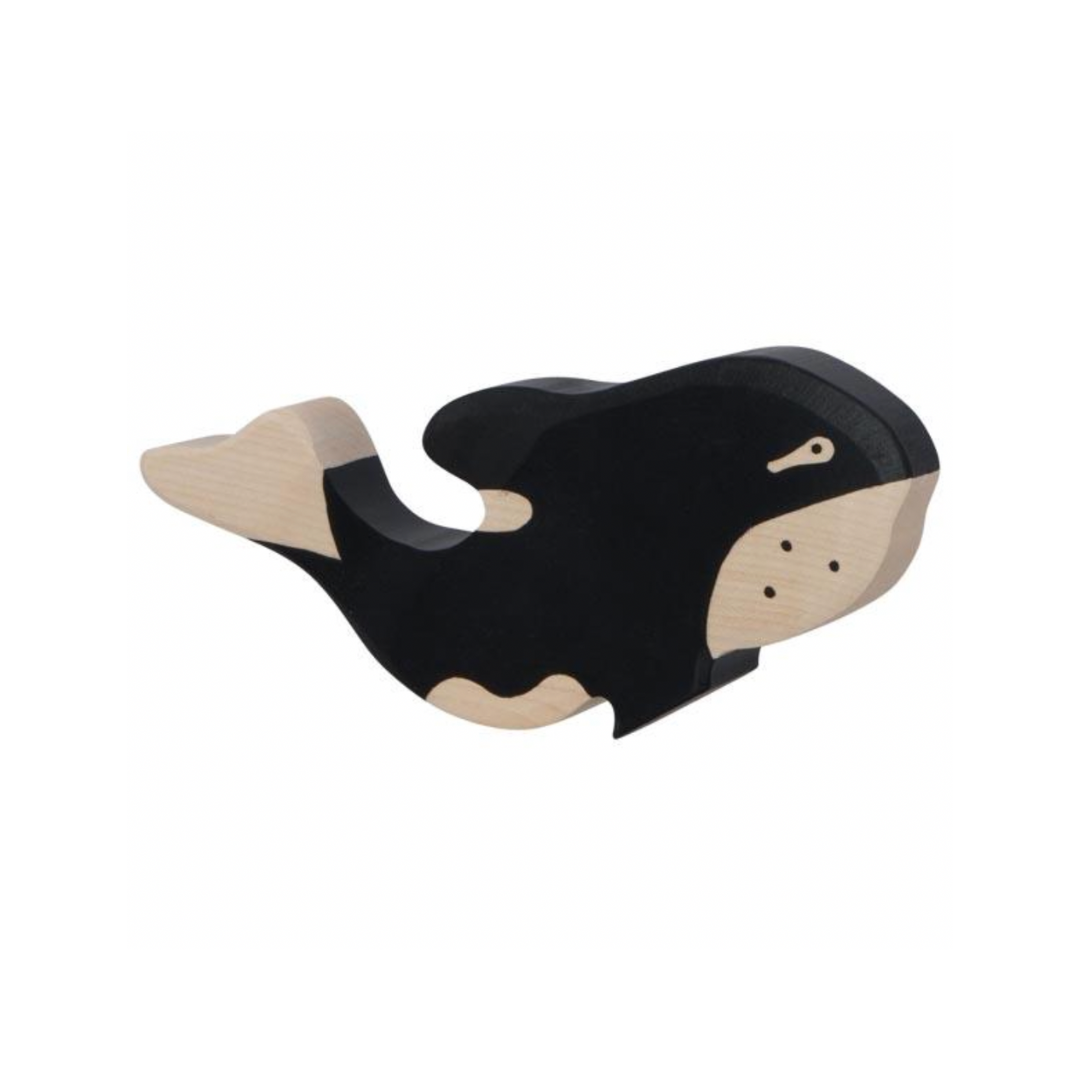 Holztiger Wooden Orca Figure | Playroom Avenue