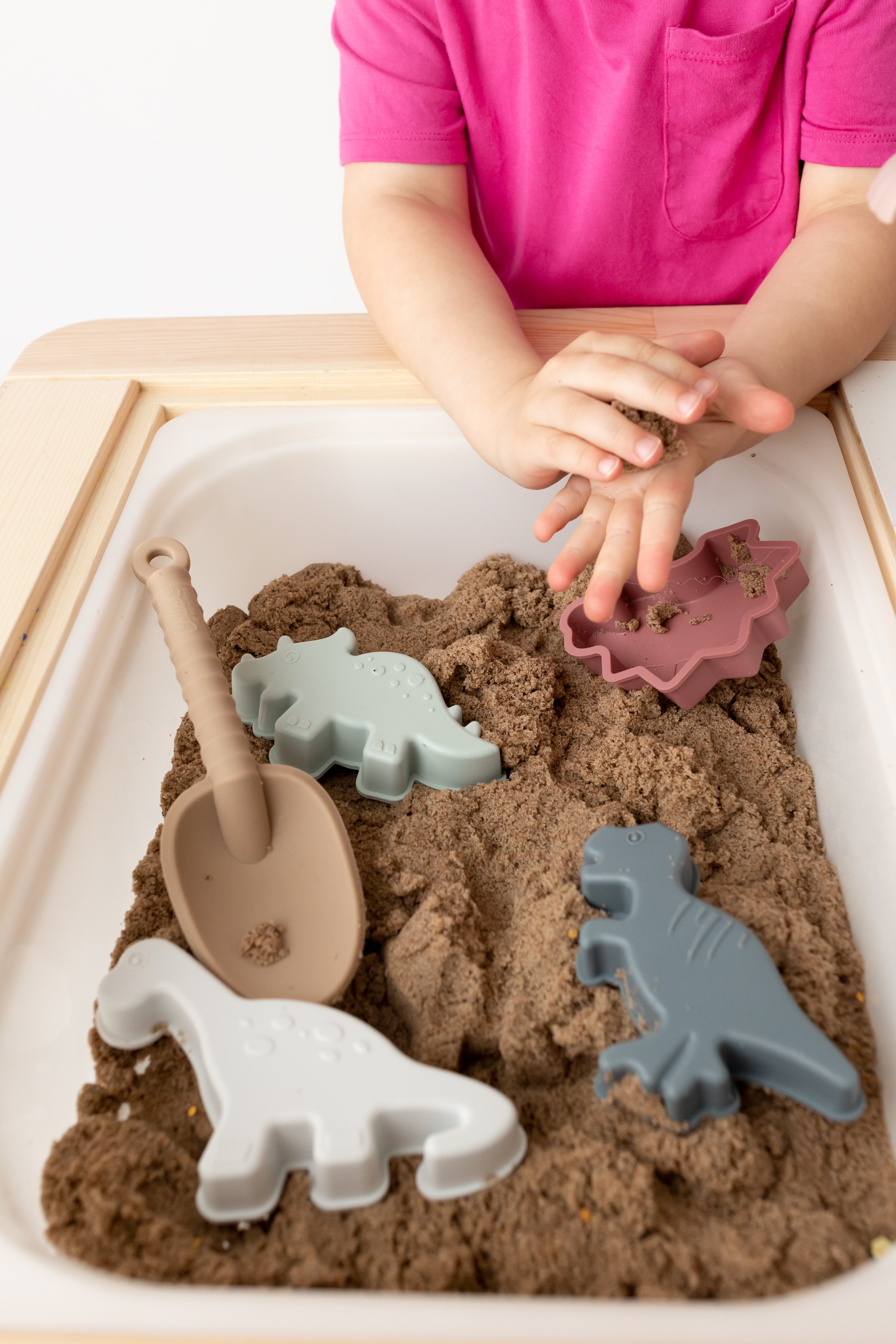 Calla and Friends Ainsley's Dinos Silicone Beach Toy Set | Playroom Avenue