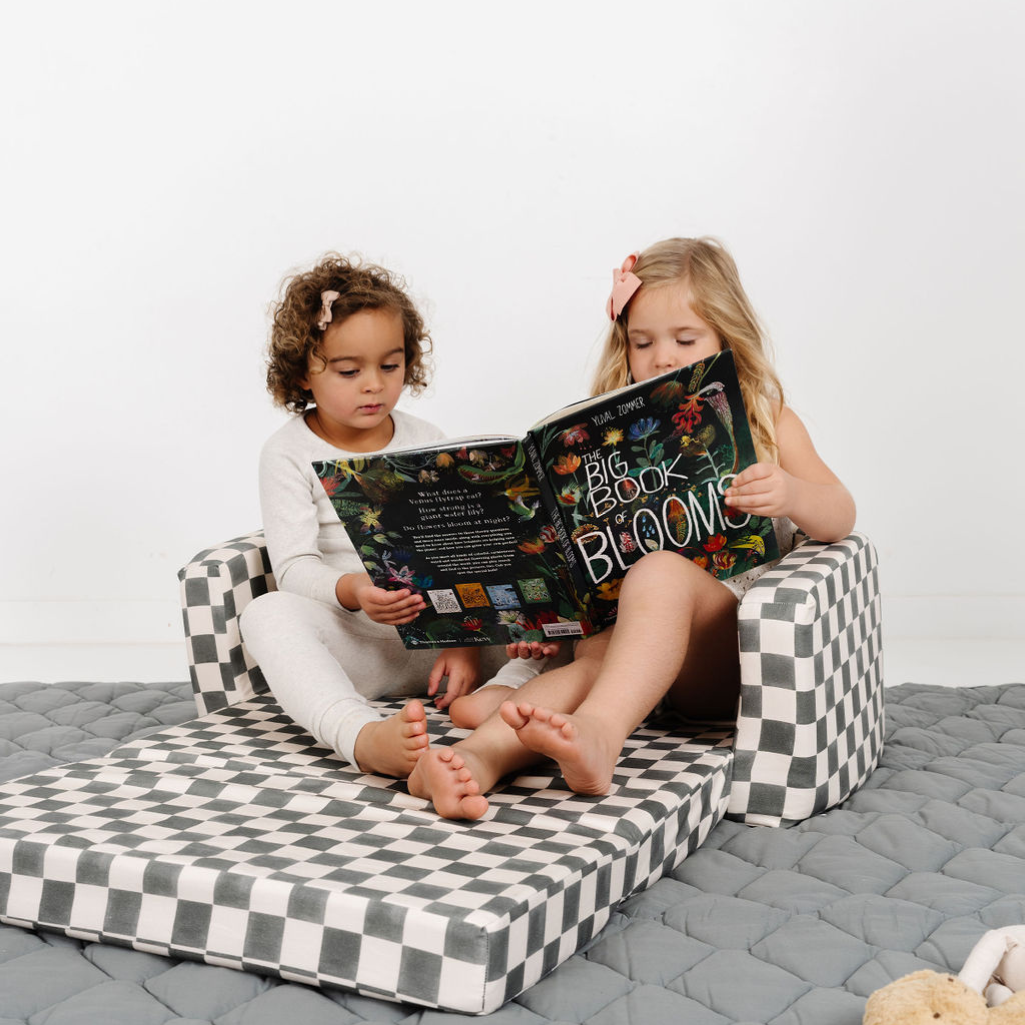 Toki Kids Checker Pepper Play Couch - Playroom Avenue