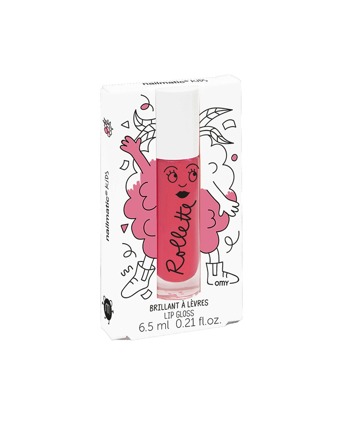 Nailmatic Lip Gloss for Kids RASPBERRY | Playroom Avenue