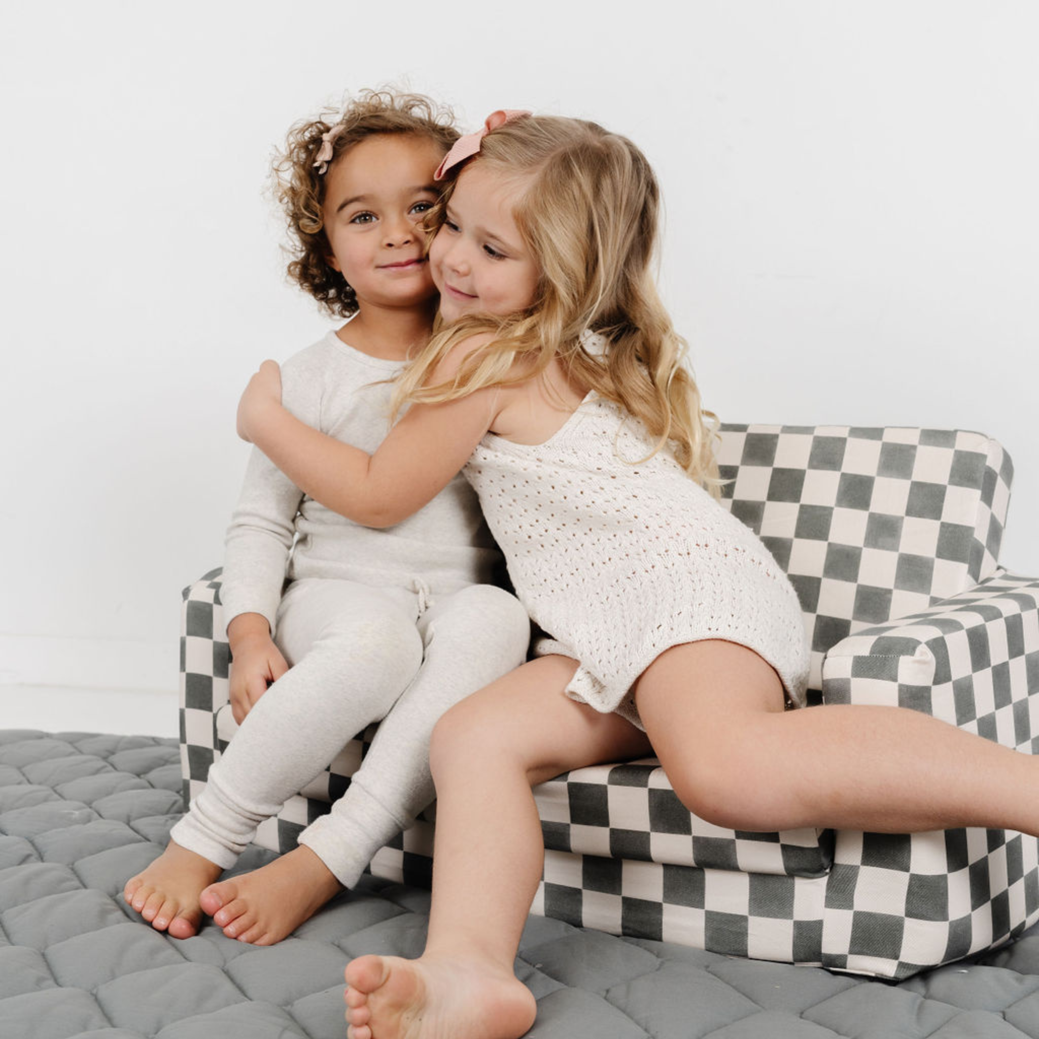 Toki Kids Checker Pepper Play Couch - Playroom Avenue