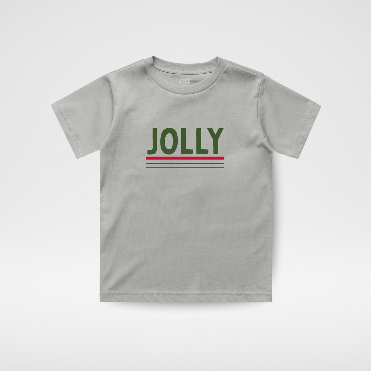 LITTLE RAD THINGS JOLLY TODDLER GRAPHIC TEE - ASH | Playroom Avenue