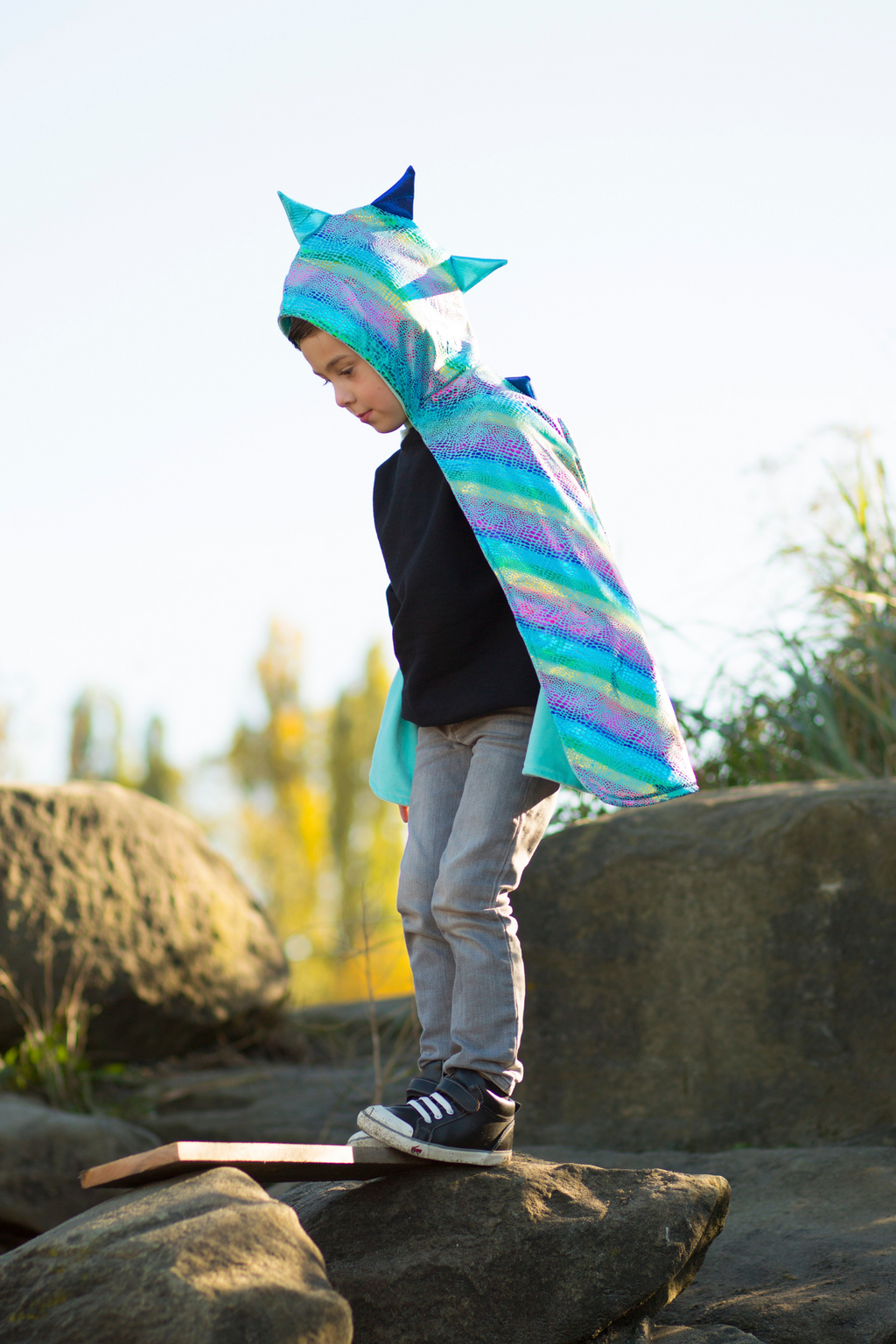 Great Pretenders Reversible Unicorn Dragon Cape | Playroom Avenue