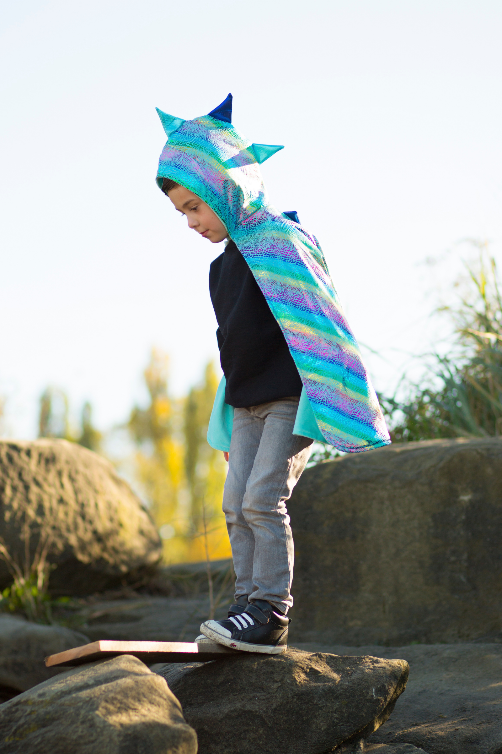 Great Pretenders Reversible Unicorn Dragon Cape | Playroom Avenue
