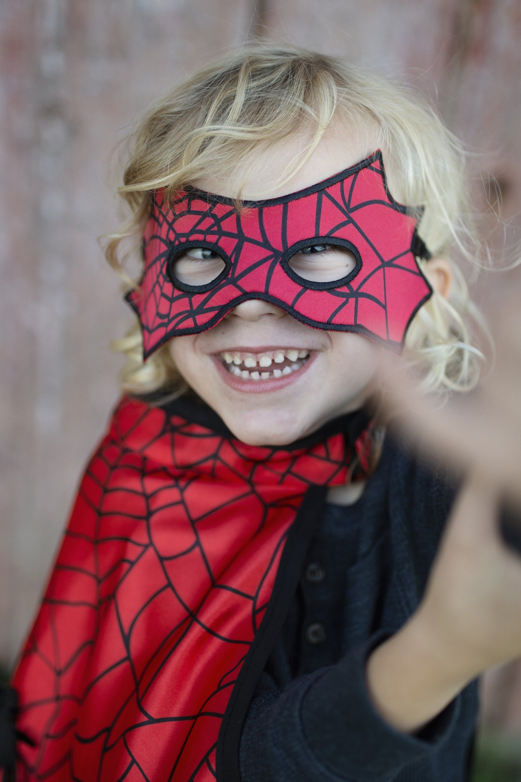 Great Pretenders Spider Bat Reversible Cape and Mask