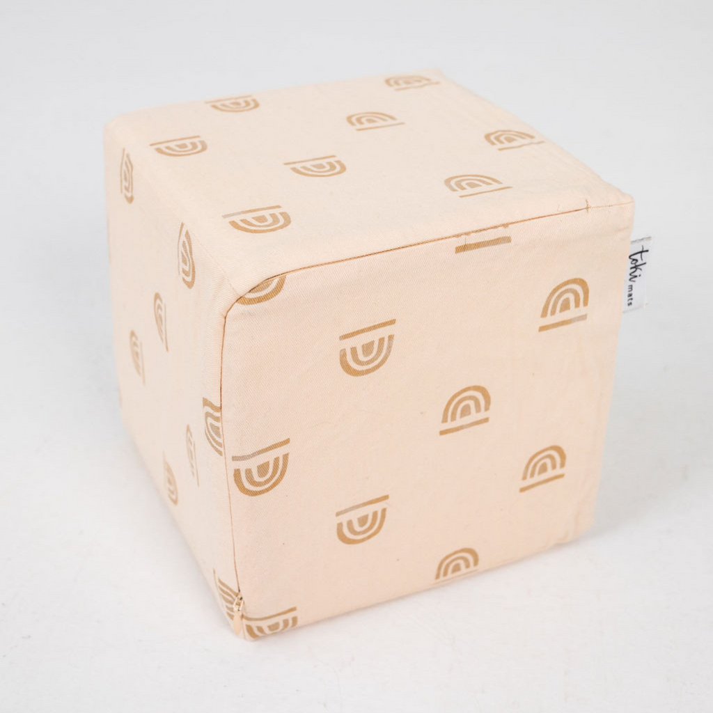 Toki Kids Rainbow Peach Play Cube | Playroom Avenue