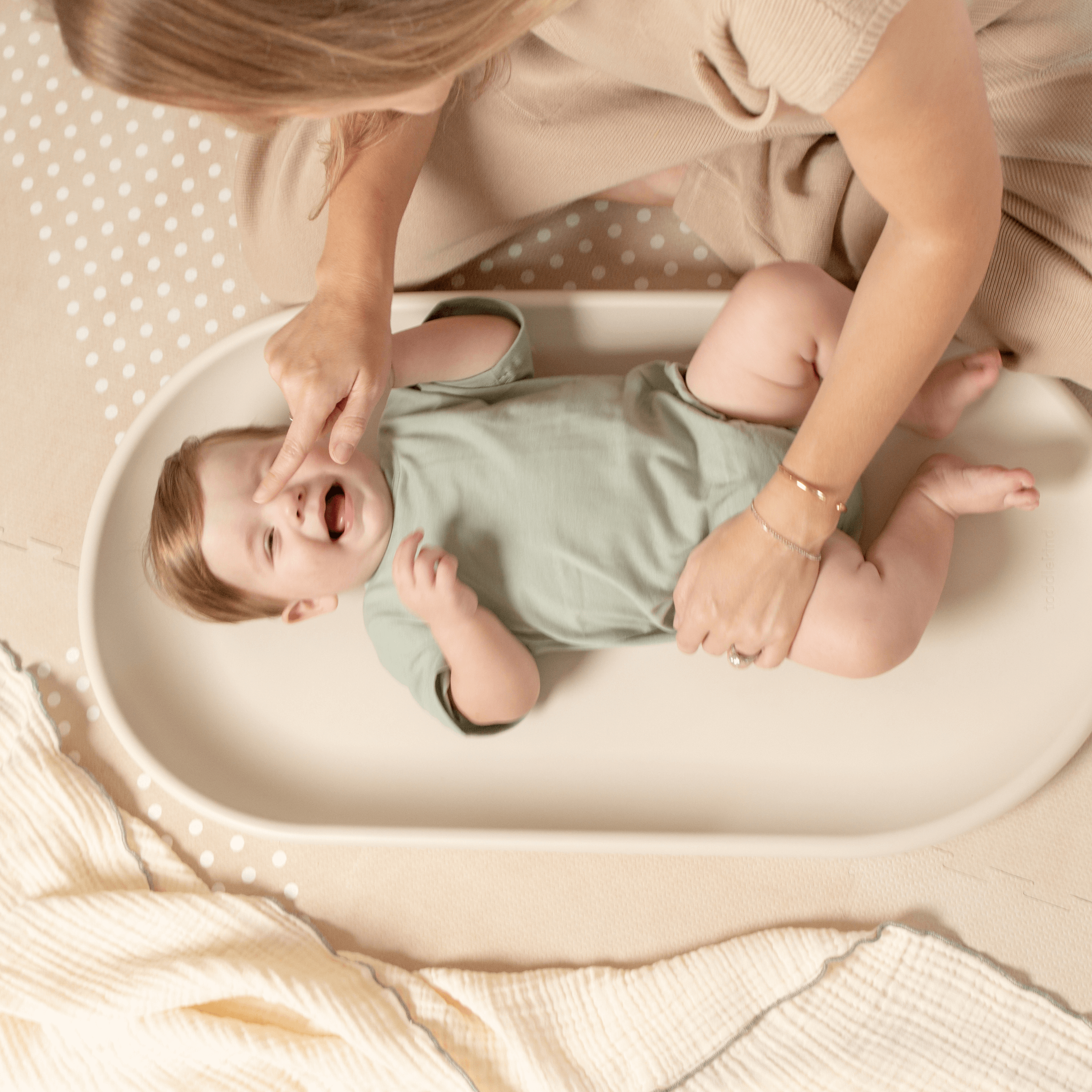 Toddlekind Nest Pad | Turtle Dove | Playroom Avenue