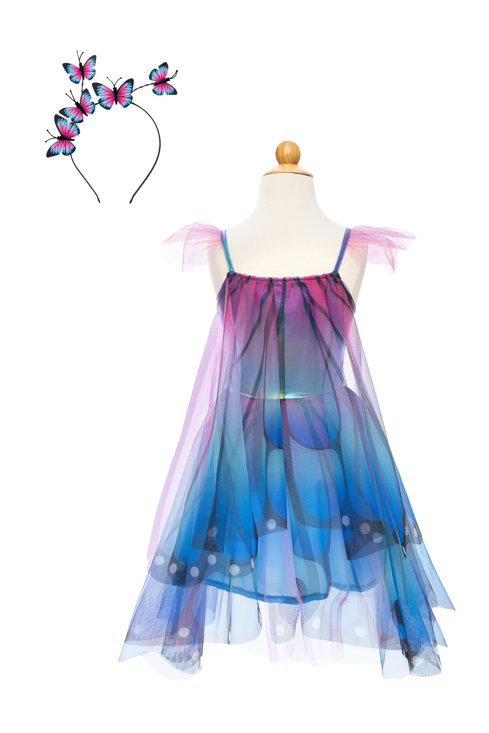 Great Pretenders Butterfly Twirl Dress with Wings & Headband | Playroom Avenue