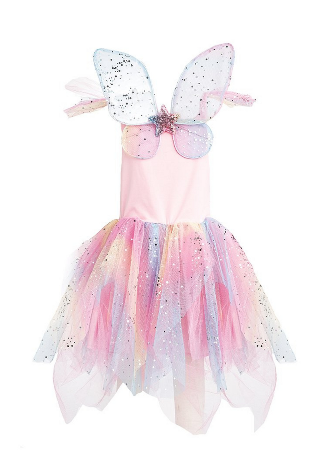 Great Pretenders Rainbow Fairy Dress & Wings | Playroom Avenue