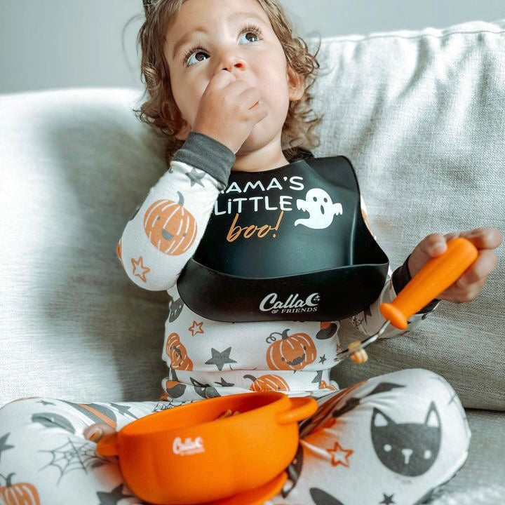 The Pumpkin Patch Suction Bowl | Playroom Avenue