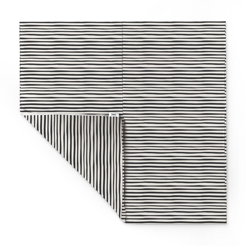 Toki Kids Bold Stripe Vegan Leather Mat Mega | Playroom Avenue