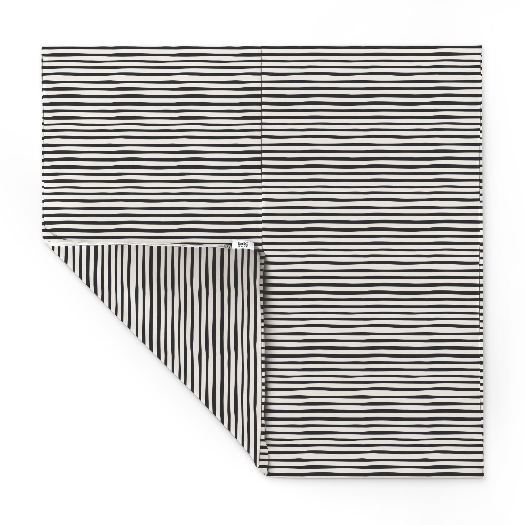 Toki Kids Bold Stripe Vegan Leather Mat - Playroom Avenue