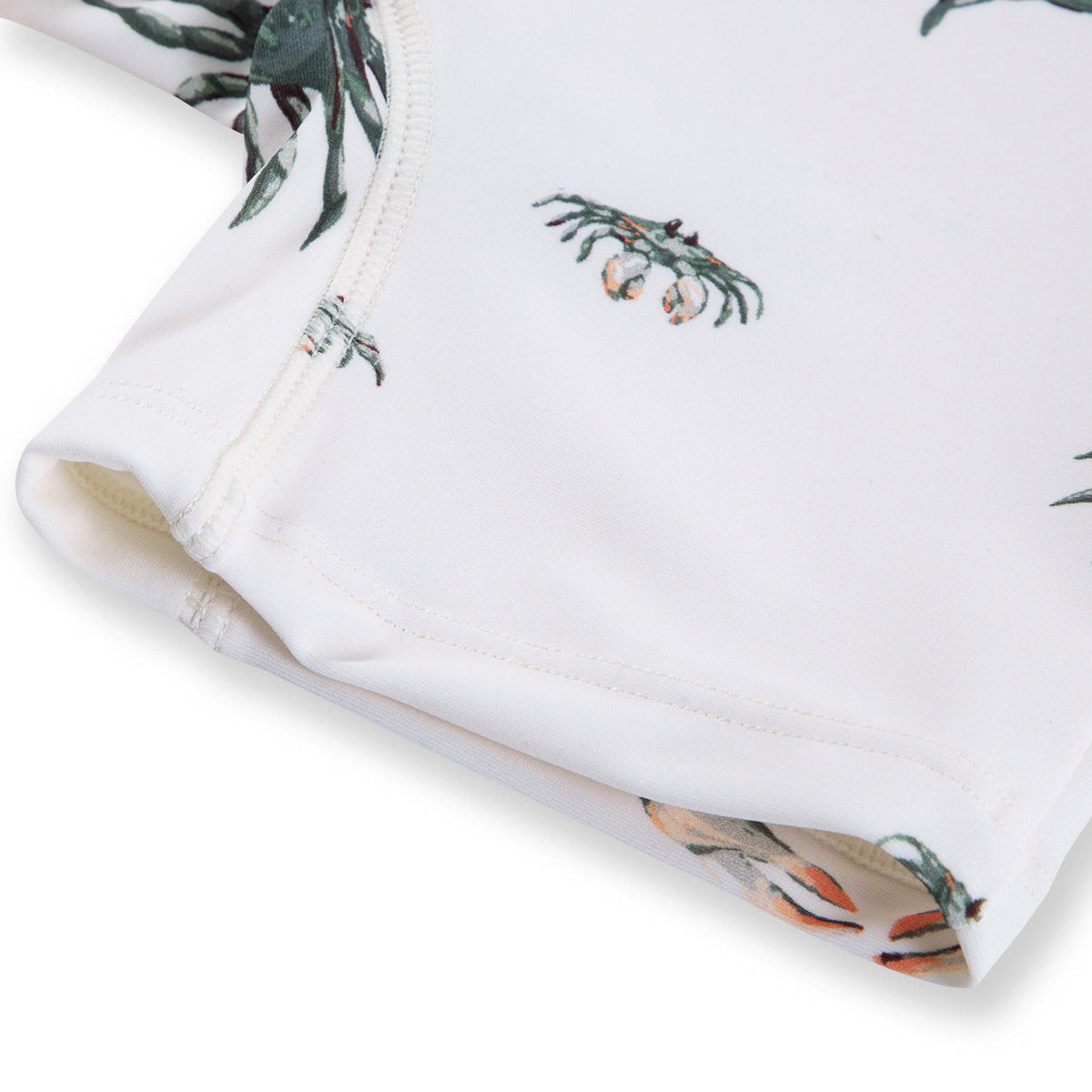Milkbarn Coastal Crab Zipper Short Sleeve Shortall Swimsuit