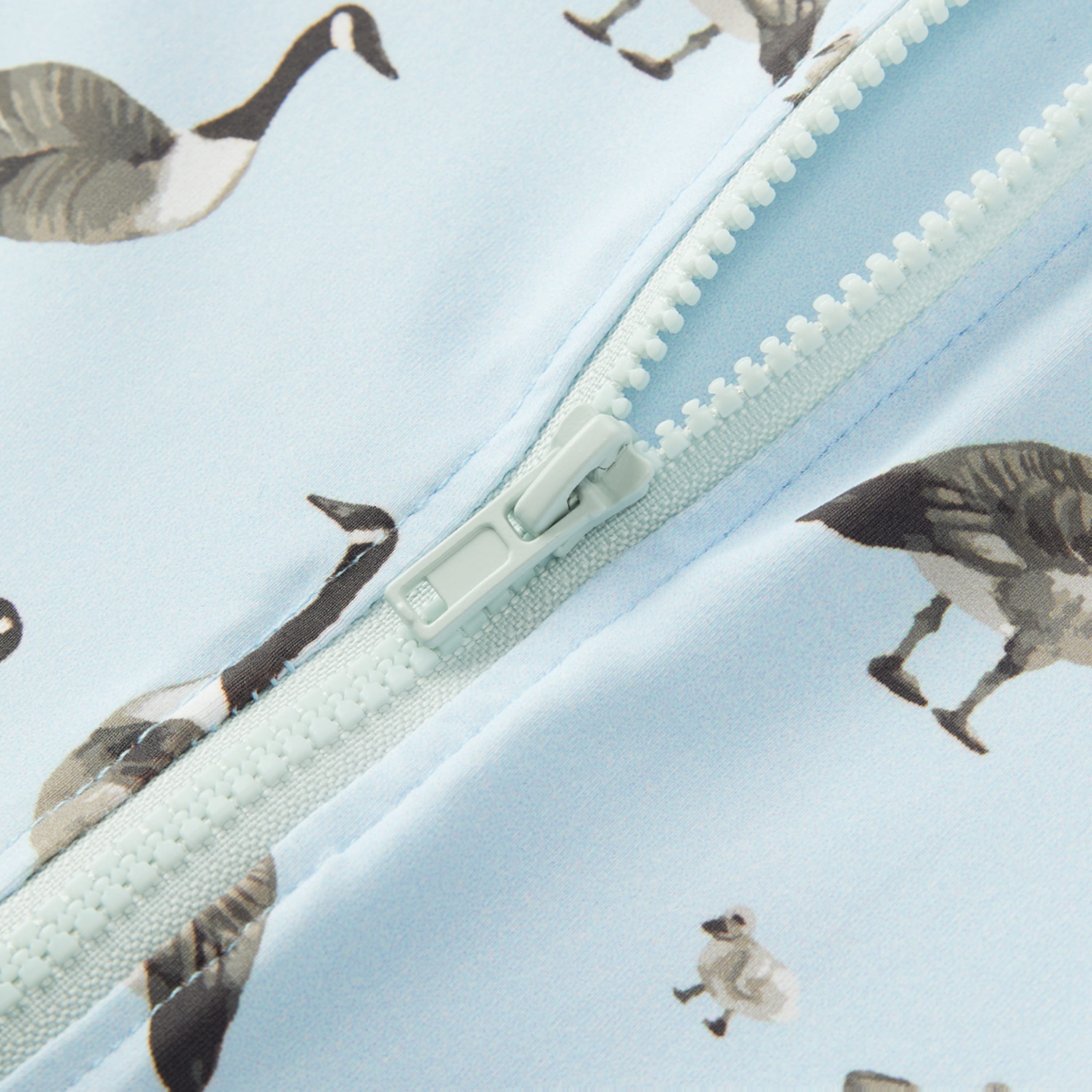 Milkbarn Goose Zipper Shortall Swimsuit | Playroom Avenue