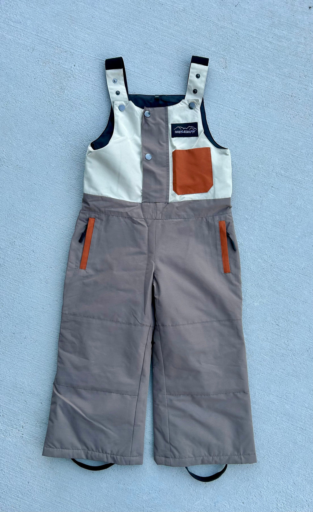 Keep the Littles Wild Waterproof Snow bib for youth and toddler | Playroom Avenue