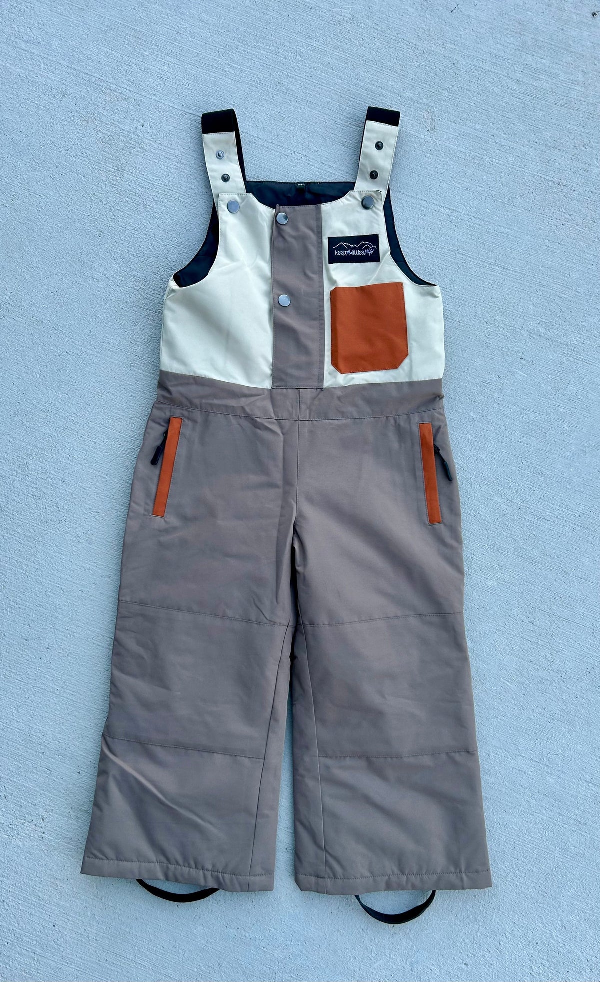 Keep the Littles Wild Waterproof Snow bib for youth and toddler | Playroom Avenue