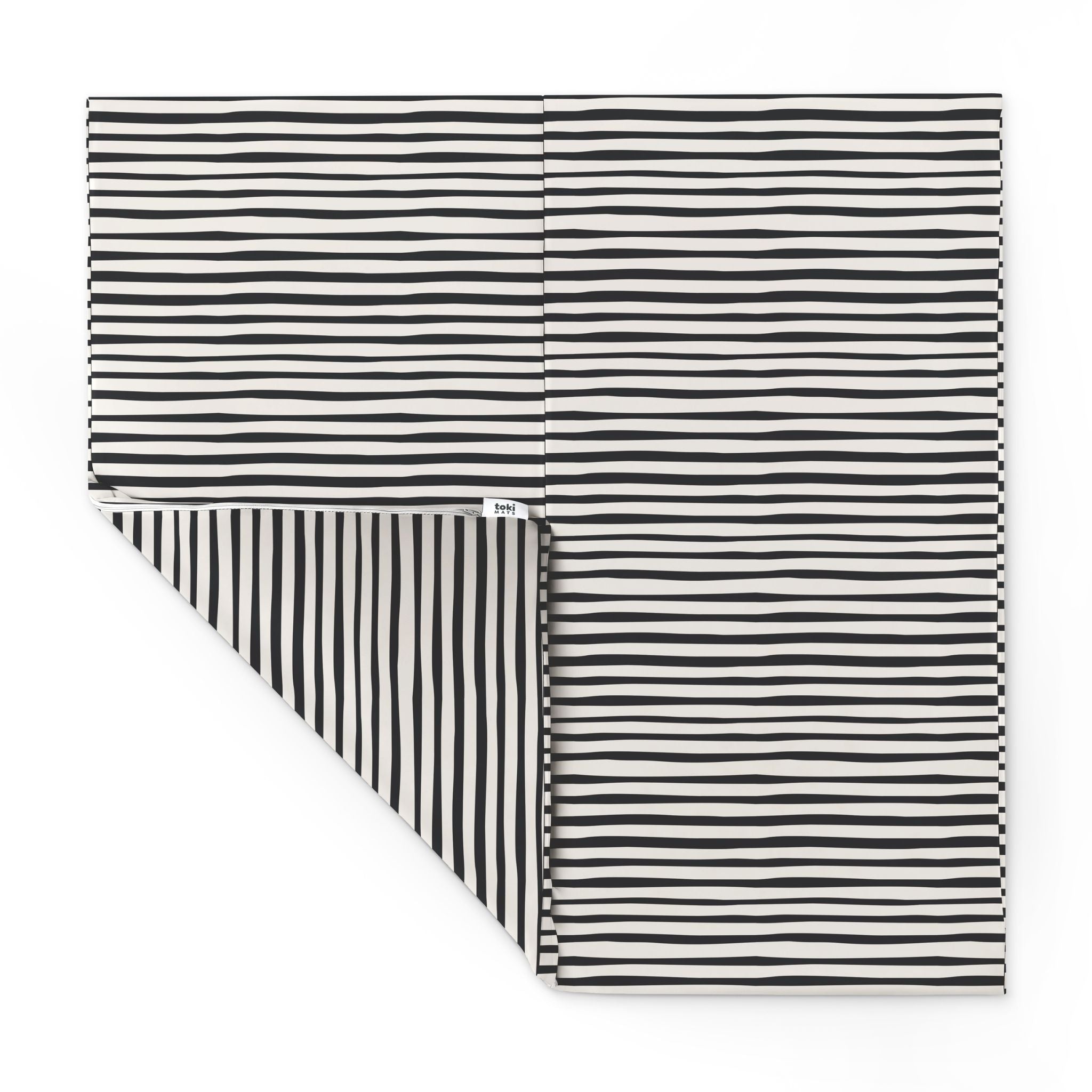 Toki Kids Bold Stripe Vegan Leather Mat - Playroom Avenue