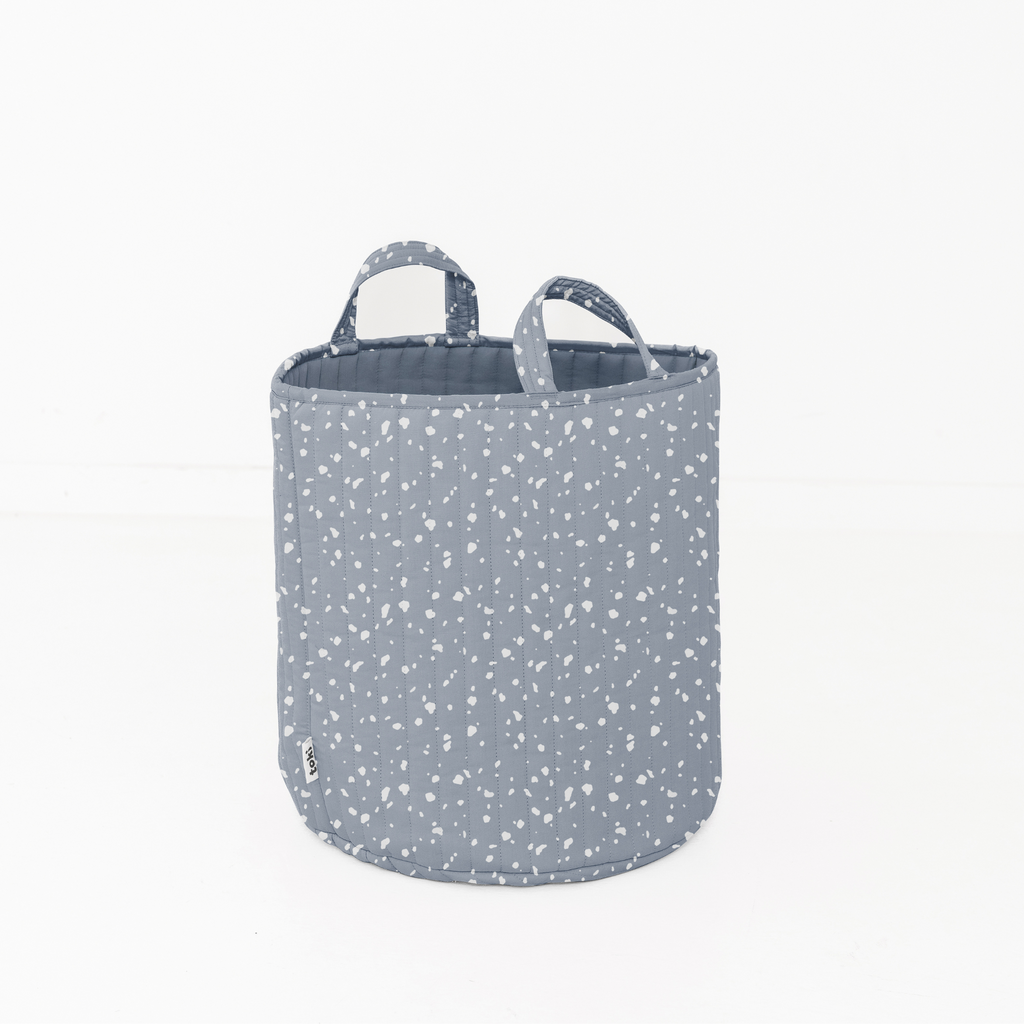 Toki Kids Terrazzo Slate Storage Basket | Playroom Avenue