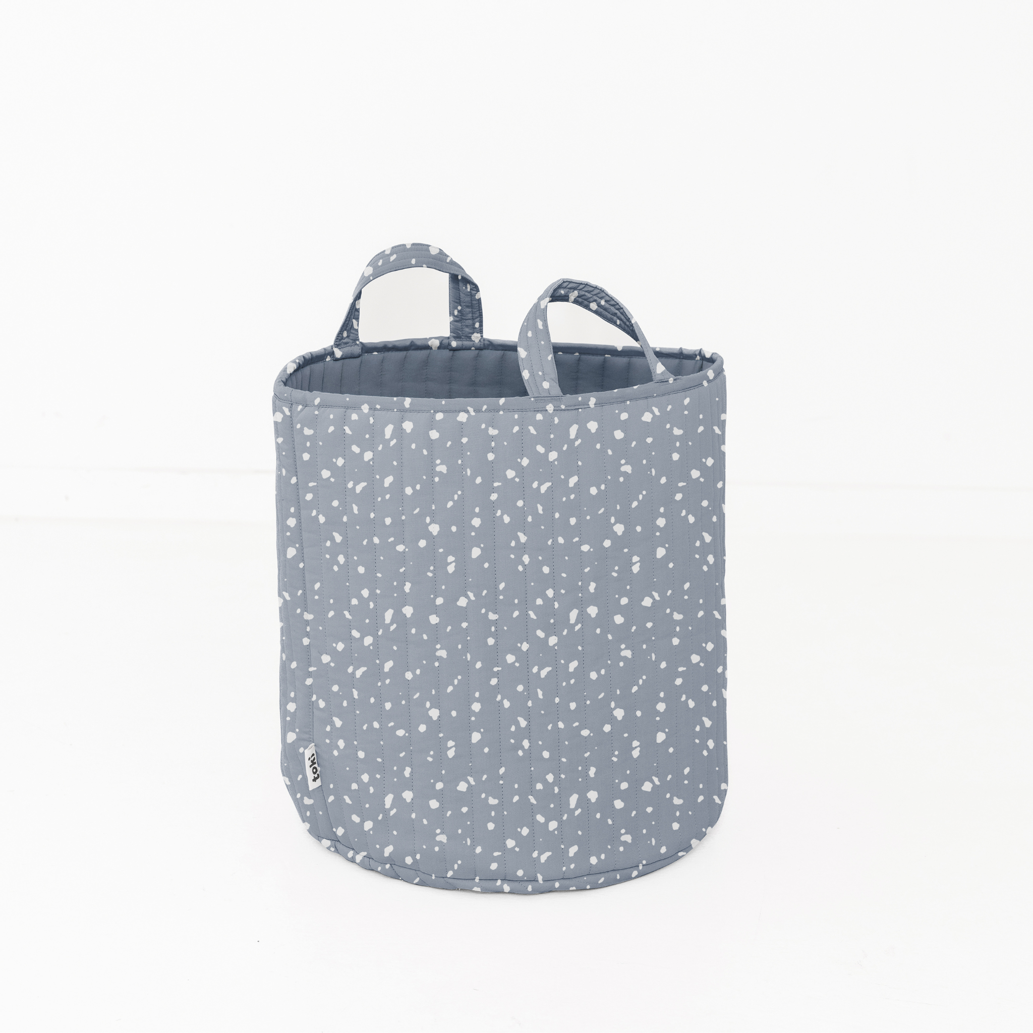 Toki Kids Terrazzo Slate Storage Basket | Playroom Avenue