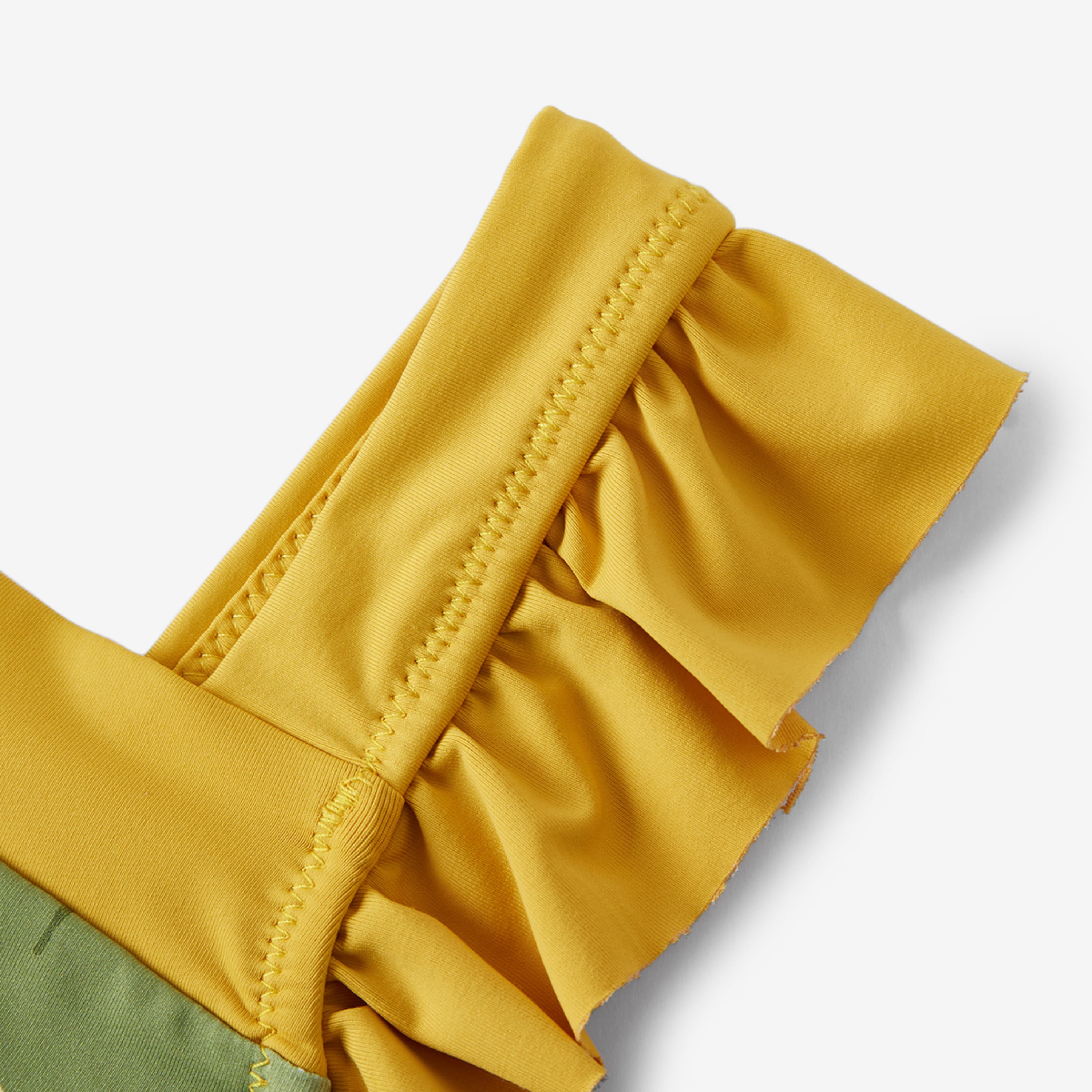 Milkbarn Toucan Ruffle Square Neck Swimsuit | Playroom Avenue