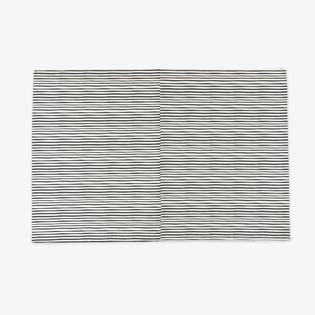 Toki Kids Bold Stripe Vegan Leather Mat Epic | Playroom Avenue